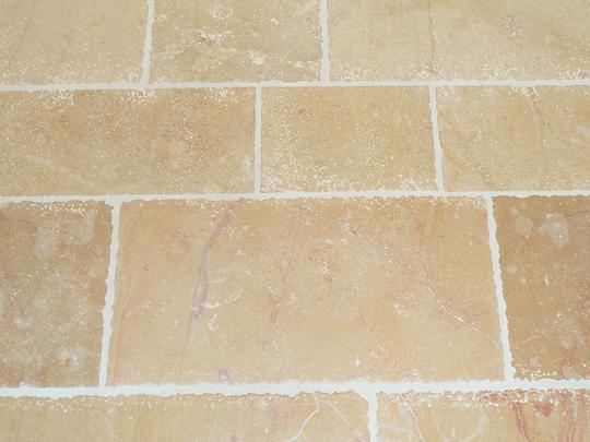 dallage corton en bandes