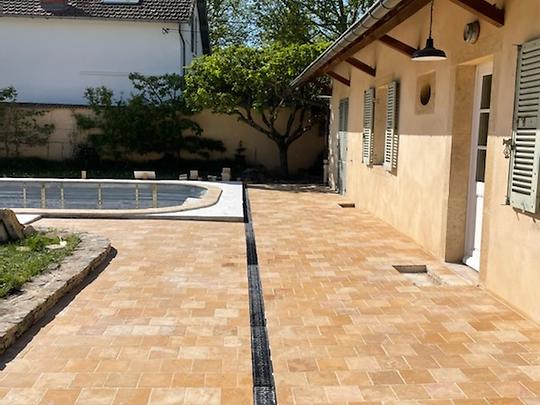 pavés pierre de Rocheville